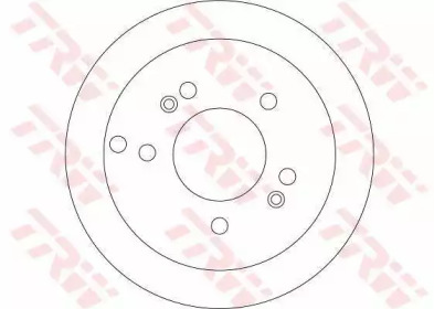 DF4281  TRW - Гальмівний диск1