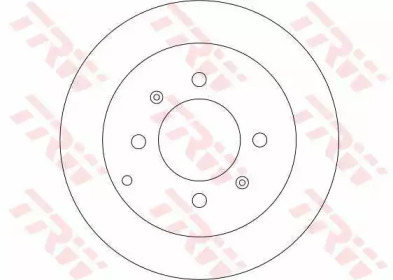 DF4286  TRW - Гальмівний диск1