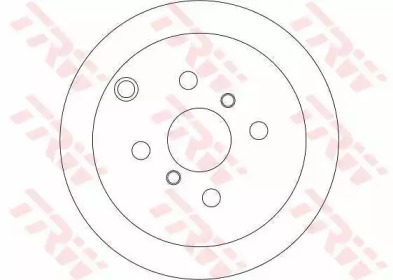 DF4335  TRW - Гальмівний диск1