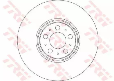 DF4340S  TRW - Гальмівний диск1