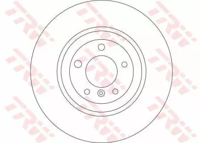 DF4349S  TRW - Гальмівний диск1