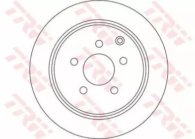 DF4353  TRW - Гальмівний диск1