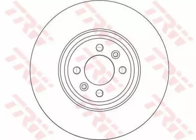 DF4371  TRW - Гальмівний диск1
