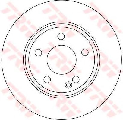 DF4393  TRW - Гальмівний диск1