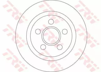DF4407  TRW - Гальмівний диск1