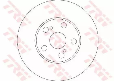 DF4416  TRW - Гальмівний диск1