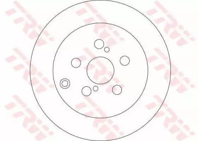DF4417  TRW - Гальмівний диск1
