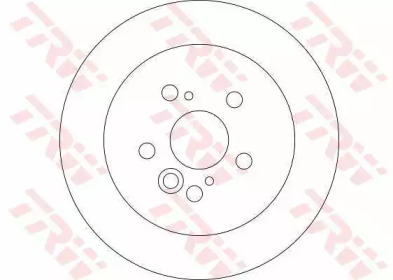 DF4441  TRW - Гальмівний диск1