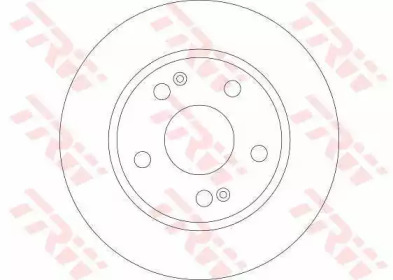 DF4443  TRW - Гальмівний диск1