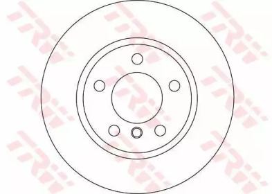 DF4449  TRW - Гальмівний диск1