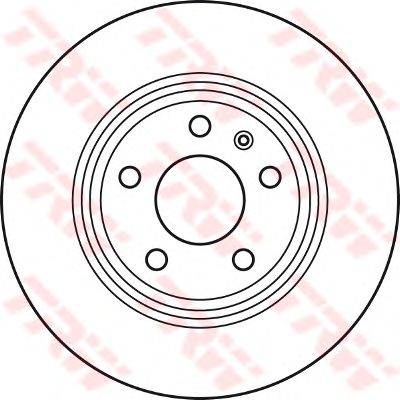 DF4848  TRW - Гальмівний диск1