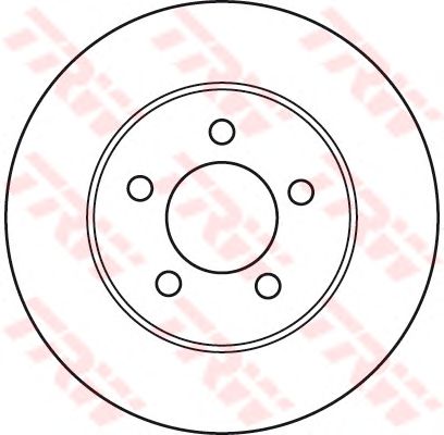 DF4885S  TRW - Гальмівний диск1