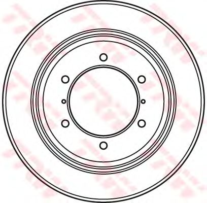 DF4903S  TRW - Гальмівний диск1