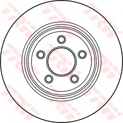 DF4907S  TRW - Гальмівний диск1
