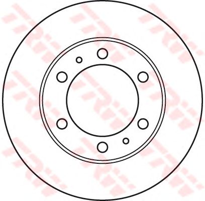 DF4917  TRW - Гальмівний диск1