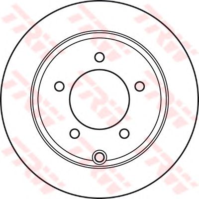 DF4931  TRW - Гальмівний диск1