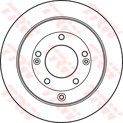 DF4937  TRW - Гальмівний диск1