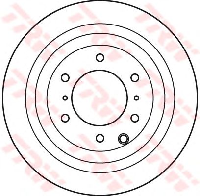 DF4944S  TRW - Гальмівний диск1