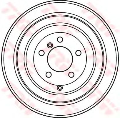 DF4954S  TRW - Гальмівний диск1