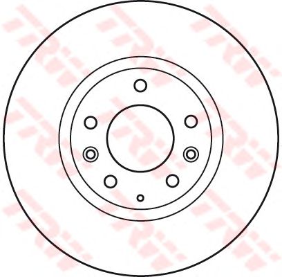 DF4974S  TRW - Гальмівний диск1