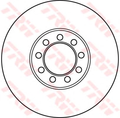 DF4994S  TRW - Гальмівний диск1
