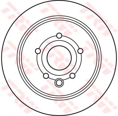 DF6052  TRW - Гальмівний диск1