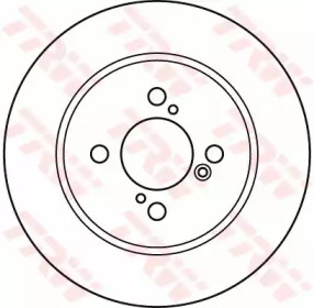 DF6122  TRW - Гальмівний диск1