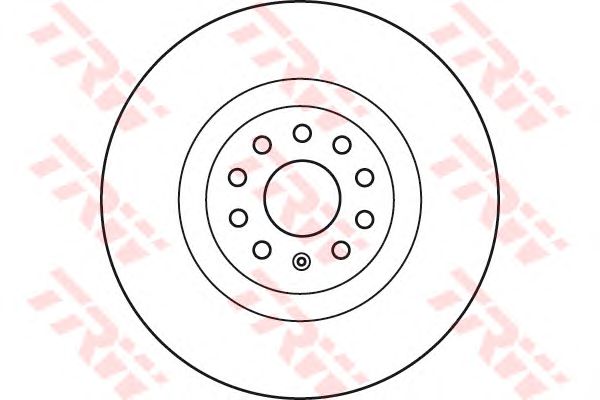 DF6133S  TRW - Гальмівний диск1