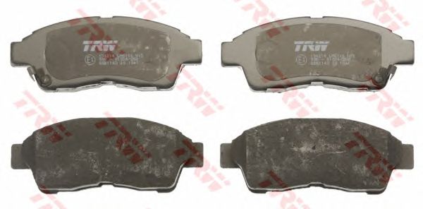 GDB1143  TRW - Гальмівні колодки до дисків1