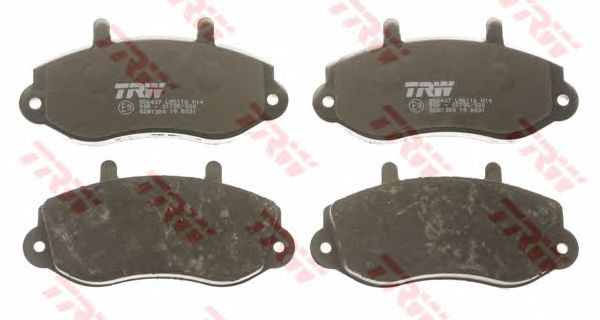GDB1380  TRW - Гальмівні колодки до дисків1