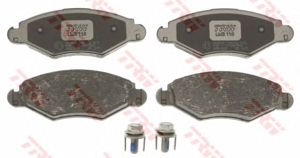 GDB1500  TRW - Гальмівні колодки до дисків1