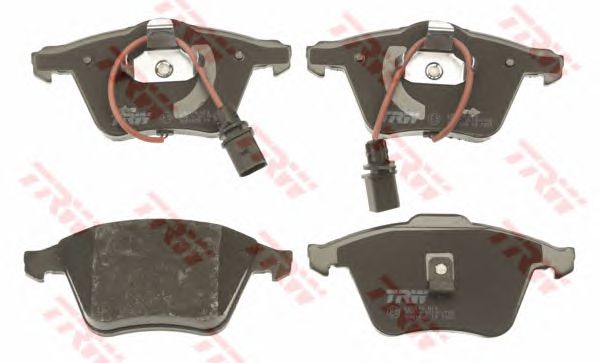 GDB1528  TRW - Гальмівні колодки до дисків1