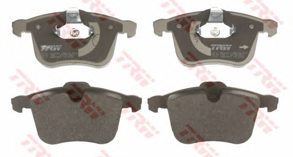 GDB1567  TRW - Гальмівні колодки до дисків1