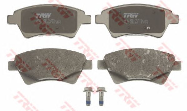 GDB1597  TRW - Гальмівні колодки до дисків1