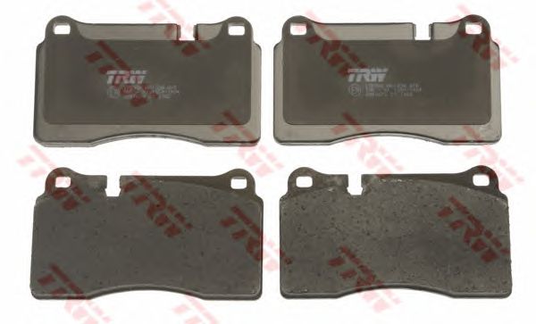 GDB1670  TRW - Гальмівні колодки до дисків1