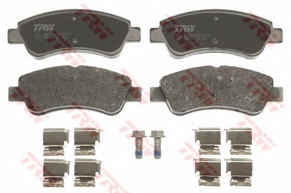 GDB1677  TRW - Гальмівні колодки до дисків1