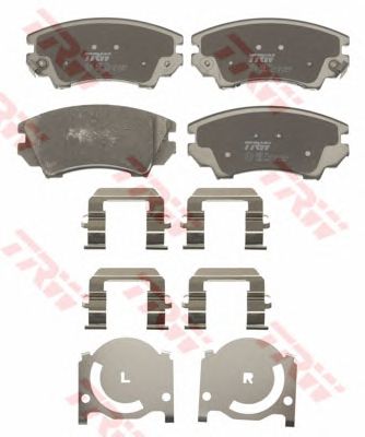 GDB1783  TRW - Гальмівні колодки до дисків1