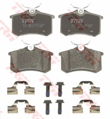 GDB1813  TRW - Гальмівні колодки до дисків1