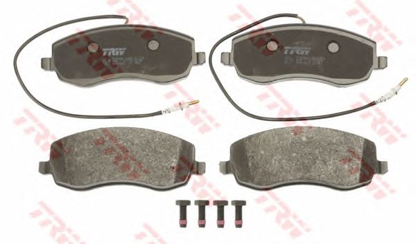 GDB1820  TRW - Гальмівні колодки до дисків1