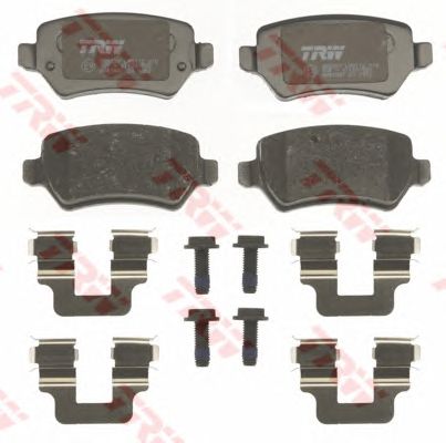 GDB1831  TRW - Гальмівні колодки до дисків1