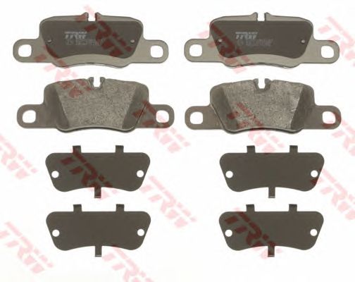 GDB1849  TRW - Гальмівні колодки до дисків0