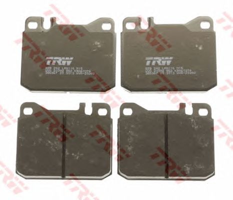 GDB242  TRW - Гальмівні колодки до дисків1