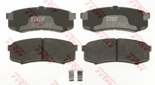 GDB3110  TRW - Гальмівні колодки до дисків1