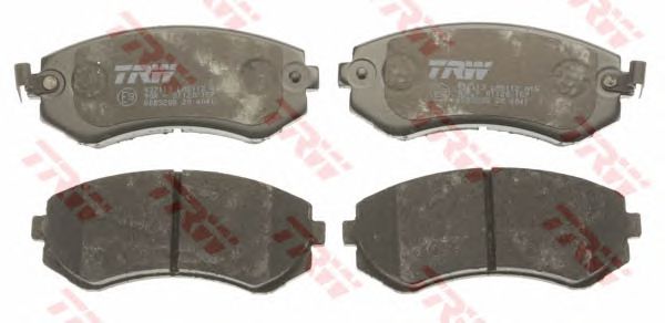 GDB3208  TRW - Гальмівні колодки до дисків1