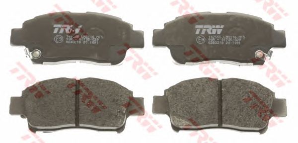 GDB3218  TRW - Гальмівні колодки до дисків1