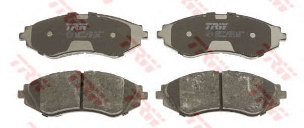 GDB3265  TRW - Гальмівні колодки до дисків1