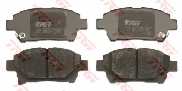 GDB3317  TRW - Гальмівні колодки до дисків1