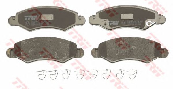 GDB3363  TRW - Гальмівні колодки до дисків1