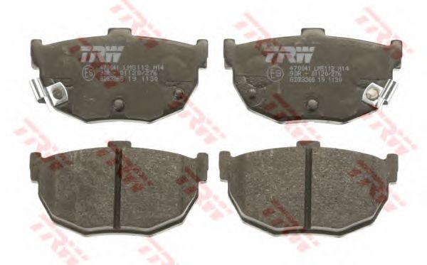 GDB3368  TRW - Гальмівні колодки до дисків1