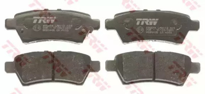 GDB3405  TRW - Гальмівні колодки до дисків1